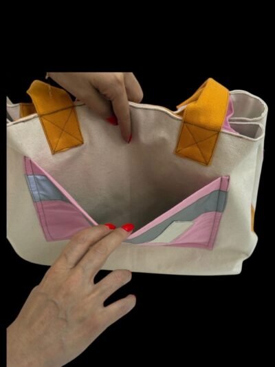 Belexia Özel Tasarım Kumaş Tote Çanta - Görsel 10